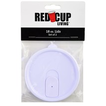 Red Cup Plastic Lid for 18 oz Cup | Set of 2 - $11.32