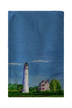 Betsy Drake Fenwich Island Lighthouse Beach Towel - £55.38 GBP