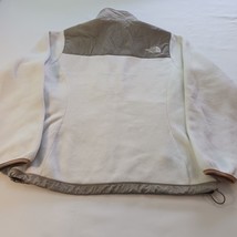 The North Face Full Front & Pocket Zippers Women's Gray & White Jacket Size M image 2