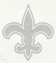 REFLECTIVE New Orleans Saints 2 inch fire helmet hard hat decal sticker RTIC - £2.76 GBP