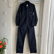 Dickies Coveralls Medium Navy Blue Mechanic Work Wear Jumpsuit Long Slee... - $776.05 MXN
