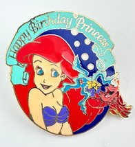 Disney Happy Birthday Princess Ariel - Official Pin Trading 2004  1 3/8&quot; High - £10.13 GBP