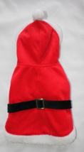 DOG COSTUME SANTA SUIT With Hood  Adorable! Santa Claus Christmas Size S - €6,75 EUR
