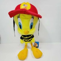 Firefighter Tweety Bird Looney Tunes Plush Giant Large Stuffed Animal Po... - £39.56 GBP