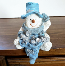 Studio 33 Resin Snowman Stocking Holder Hanger - £11.09 GBP