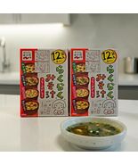 NGT Raku Raku Japanese Freeze-Dried Miso Soup, 12 Pack, 61g - Two (2) Boxes - $17.77