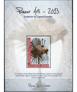 Papua New Guinea. 2013. Pioneer Art (MNH OG) Souvenir Sheet - £5.34 GBP