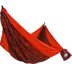 One Person Portable Camping Hammock With Hanging Kit From Equip Outdoors In A - £32.18 GBP