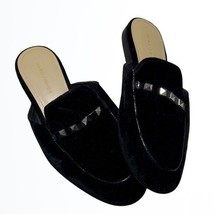 Marc Fisher Black Velvet Stud Wishing Slide on Mule Size 7M - $31.35