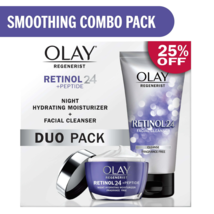 Olay Skin Care Retinol Gift Pack, Smoothing Face Moisturizer &amp; Face Wash, Skinca - £53.51 GBP