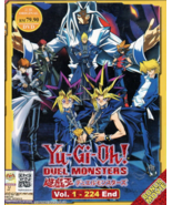 Anime DVD Yu-Gi-Oh! Duel Monsters Vol.1-224 End + Movie English Subtitle  - £34.47 GBP