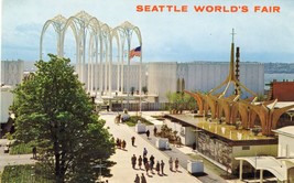 Seattle World&#39;s Fair Unposted Postcard U.S. Science Exhibit - £9.45 GBP