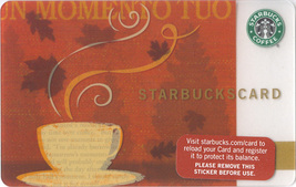Starbucks 2008 Enjoy The Moment Collectible Gift Card New No Value - £7.07 GBP