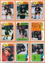 1983 OPC Boston Bruins Team Lot 15 dif Ray Bourque Rick Middleton Gord Kluzak RC - £17.34 GBP