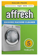 Affresh Washing Machine Cleaner, 5 Count Dissolving Tablets  - $19.79
