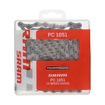 SRAM PC1051 10spd Chain Silver 114 Link with PowerLock  - $62.00