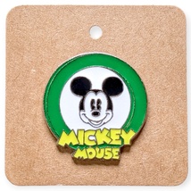 Mickey Mouse Disney Pin: Green Oh Mickey! Smile - £15.60 GBP