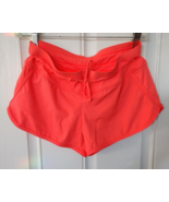 ATHLETA Womens XX Small Swim Shorts Sport Workout Athletic Drawstring Coral - $18.47 CAD