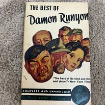 The Best of Damon Runyon Humor Paperback Book by Damon Runyon Pocket Book 1943 - £4.97 GBP