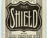The Shield of Phi Kappa Psi 1912 Scholarships Interfraternity Conference  - $74.17