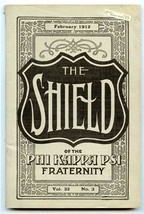 The Shield of Phi Kappa Psi 1912 Scholarships Interfraternity Conference  - £58.34 GBP