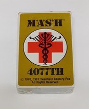 Vtg New Mash 4077TH M*A*S*H Deck Playing Cards Sealed 1970 1981 20TH CENTURY-FOX - £23.50 GBP