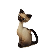 Vintage Hagen Renaker Siamese Cat Miniature Figurine Non Disney Am Face ... - £41.60 GBP