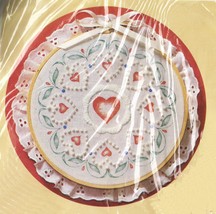 Vtg 1987 Circle Of Love With Hoop Creative Circle Candlewick KIT 7-1/4&quot; ... - $14.99