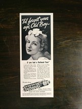 Vintage 1937 Barbasol Shaving Cream Original Ad 721 - $6.64