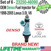 New 1pc Oem Denso Fuel Injector For Toyota Supra, Lexus GS300 SC300 IS300 3.0L - £66.94 GBP