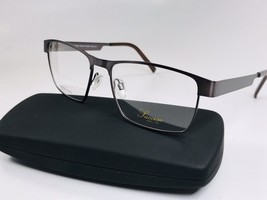 New Designer Inspired SUCCESS SS-390 Pewter Eyeglasses 58mm with Case - $723.48 MXN