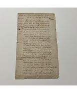 Antique Document 1835 Mexican Texas Land Petition Grant Signed George W ... - $1,376.24