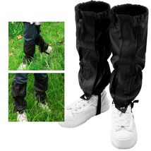 UNIFAMILY Waterproof Leg Gaiters Adjustable Hiking Walking Leg Guards - $6.90