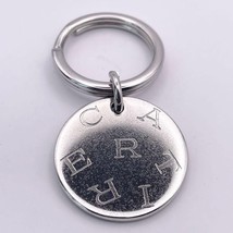 Cartier round plate ring Key Chain Ring Bag Charm Pendant top 3 x  3cm - £95.88 GBP