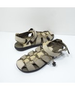 Vionic Nate Taupe Mens Size 12 Fisherman Sport Hiking Sandals Brown Strappy - £28.31 GBP