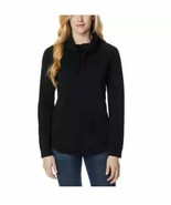 32 Degrees Women&#39;s Funnel Cowl Neck Pullover, Black, Size: Small - £15.58 GBP