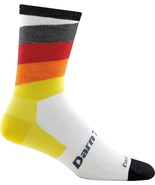 Darn Tough Stage Crew Ultra Light Socks - Men&#39;s White Medium - £18.48 GBP