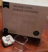 7PC Kitchen Airtight Food Storage Containers Lids Set Air Tight Pantry O... - $22.76