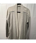 Michael Stars Women&#39;s Open Front Knit Cardigan Size L Lightweight Sweater - $15.00