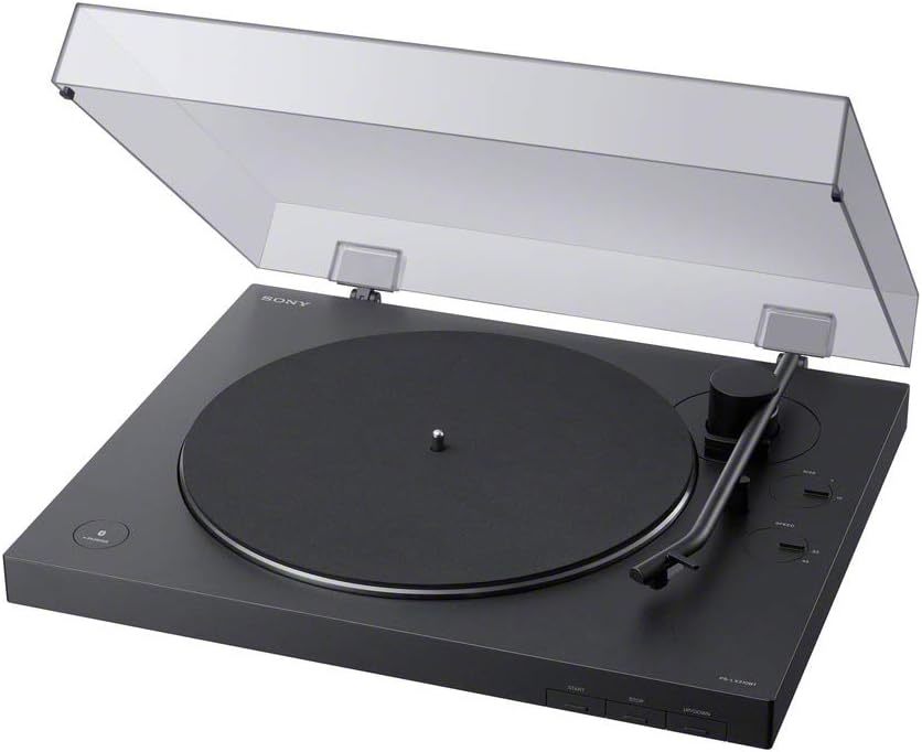 Fully Automatic Wireless Vinyl Record Player With Bluetooth And Usb, Black. - $321.98