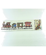 Seitec Iron-On Velour  Transfer  C. J. Train Cars Made in USA  - £9.84 GBP