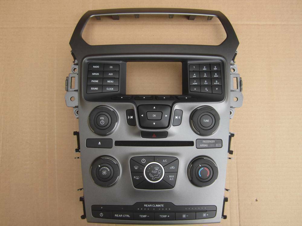Primary image for OEM 2011-2014 Ford Explorer Center Instrument Panel Radio Heater & A/C Control