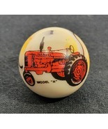 Vintage Farmall Model H Marble 1&quot; Glass Marble Whitish Yellowish Blackis... - $239.38 MXN