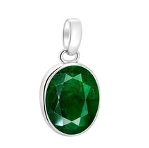 9.25 Ratti/8.55 Carat Natural Emerald Pendant Locket (Natural Panna/Panna Stone - £44.12 GBP