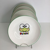 4 Pasta Bowls Plates Sanrio Keroppi Ceramic New - $52.42