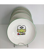 4 Pasta Bowls Plates Sanrio Keroppi Ceramic New - $52.42