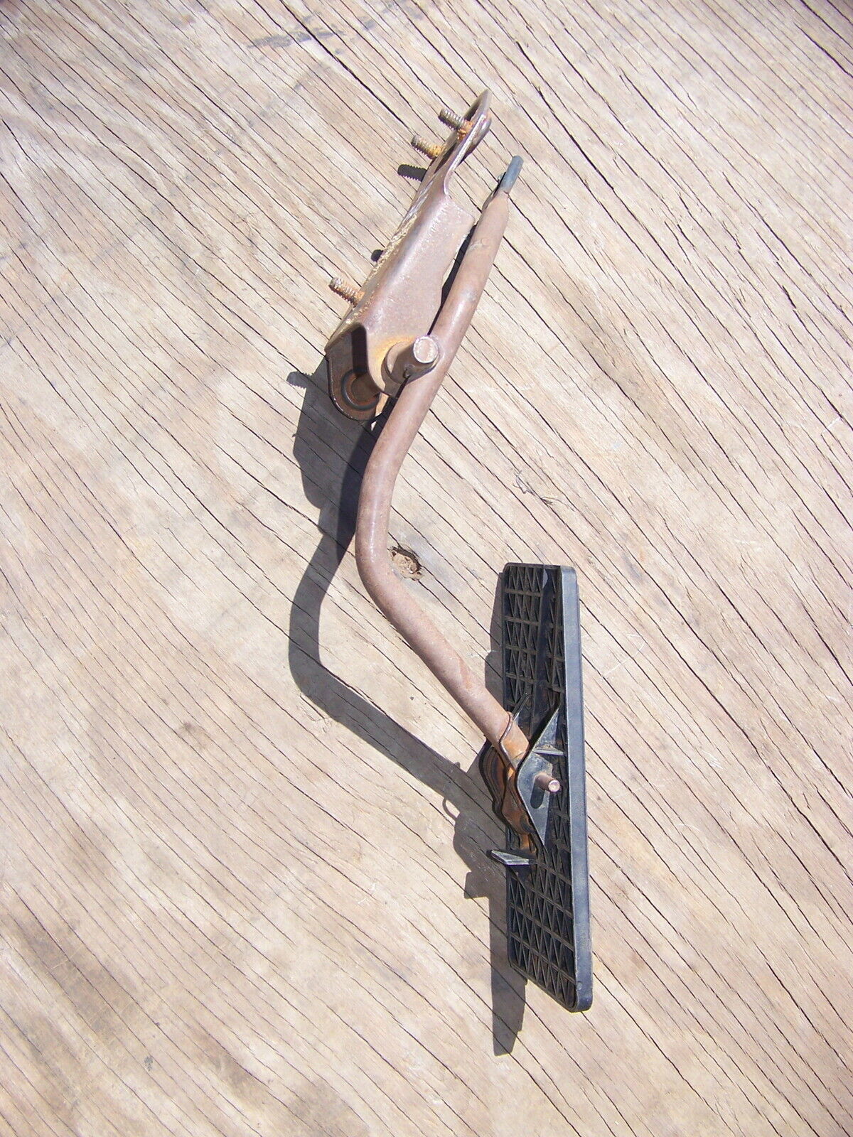 Black Accelerator Pedal Pad For 1939-1941 Plymouth - Rubber Gas Pedal Replacement 7 thumbnail image
