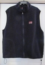 Muka MU KA Wear Zip Front Fleece Vest Poly Blend Mock Neck Sleeveless Na... - £54.34 GBP
