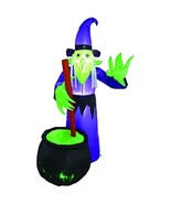 New Celebrations Four Season Witch and Cauldron Inflatable 6 FT - £51.92 GBP