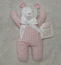 Dolls by Pauline bjonness-jacobsen replacement accessory plush Bear Rattle Pink - £63.30 GBP